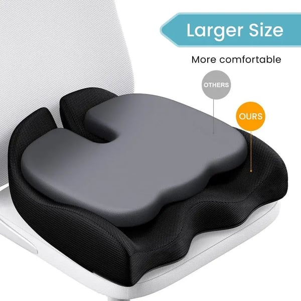 Ergonomic Memory Foam Seat Cushion